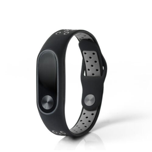 Xiaomi Mi Band 2 Akıllı Bileklik Kordonu Gri Delikli