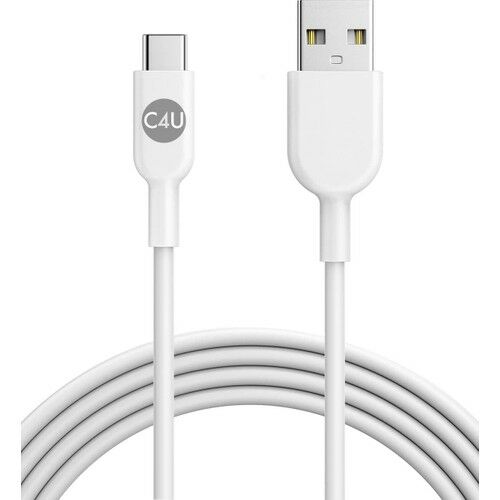 C4U USB to Type-C PD 40W Data ve Şarj Kablosu 1 metre - Beyaz
