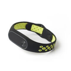 Xiaomi Mi Band 2 Akıllı Bileklik Kordonu Yeşil Delikli