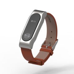 Xiaomi Mi Band 2 Akıllı Bileklik Deri Kordon Kahverengi