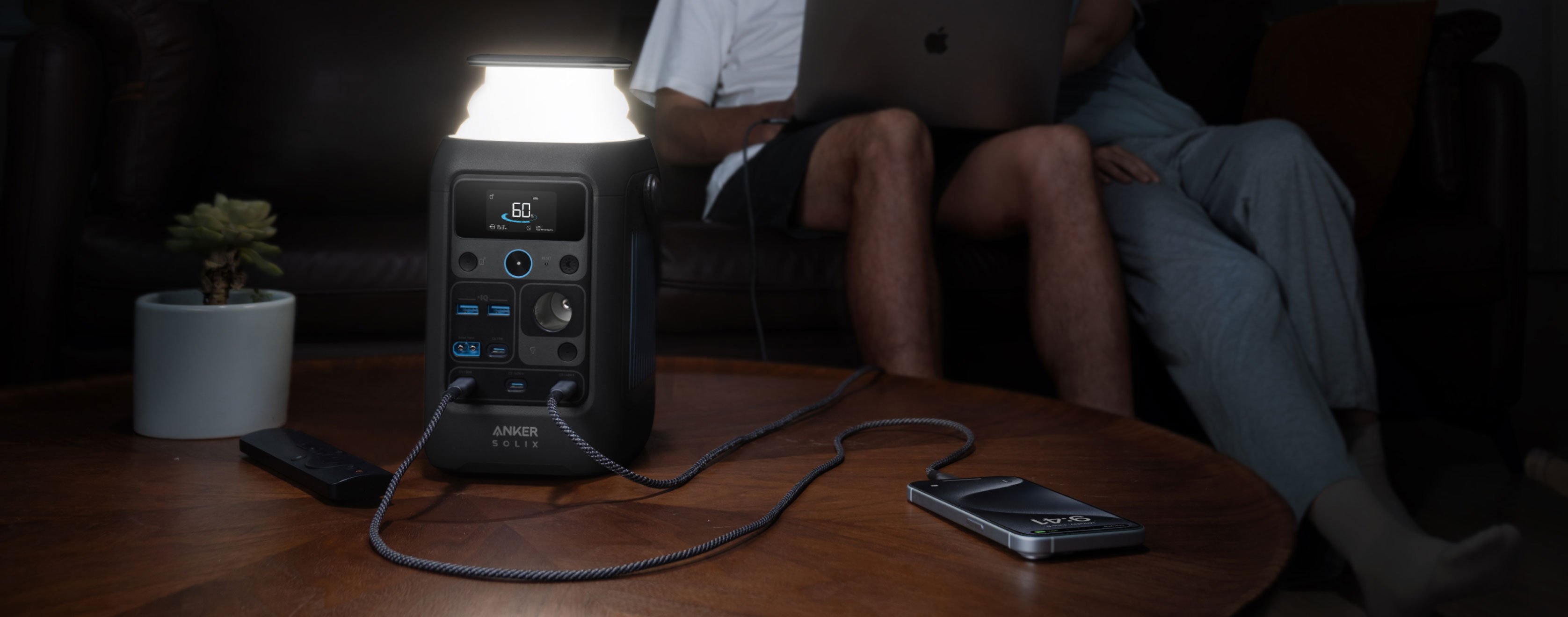 Anker SOLIX C300 DC <br> Taşınabilir Güç. Sınırsız Plan.