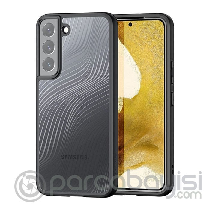 Dux Ducis Samsung S22 Aimo Series Premium Buzlu Sert PC-TPU Kılıf