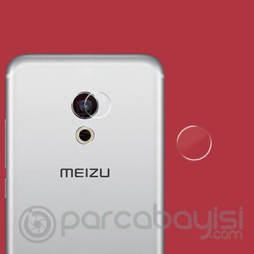 Meizu Pro 6, Pro 6 Plus Yüksek Çözünürlüklü Kamera Lens Koruma Camı