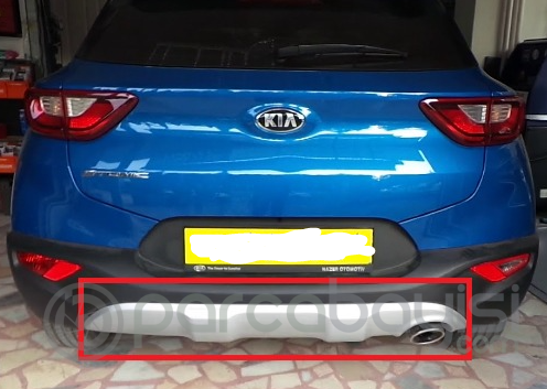 Kia Stonic Arka Tampon Bakalit Orjinal | 86665H8400