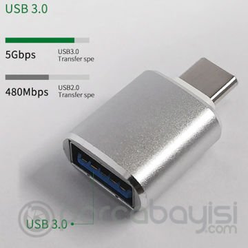 ALLY Usb Type-C Dönüştürücü Otg Adaptör