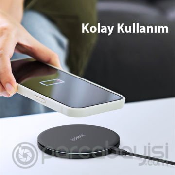 Duzzona W8 15W Masaüstü Wireless Hızlı Kablosuz Şarj Cihazı