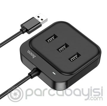 Hoco HB31 Easy 4in1 USB to 4x USB2.0 HUB Çevirici Dönüştürücü Adaptör 1.2m