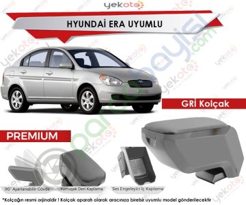 Hyundai Accent Era Uyumlu Gri Kolçak Kol Dayama Ultra Kaliteli