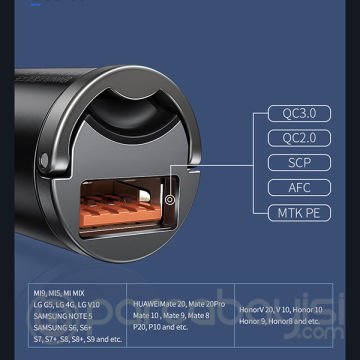 Baseus Tiny Star Mini Quick Şarj USB Port 30W Hızlı Araç Şarj Cihazı