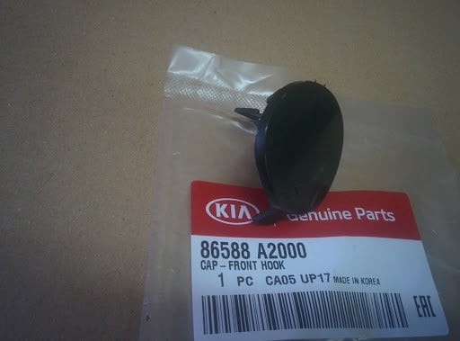 Kia Ceed - Rio  Ön Tampon Çeki Demiri Kapağı Orjinal | 86588A2000