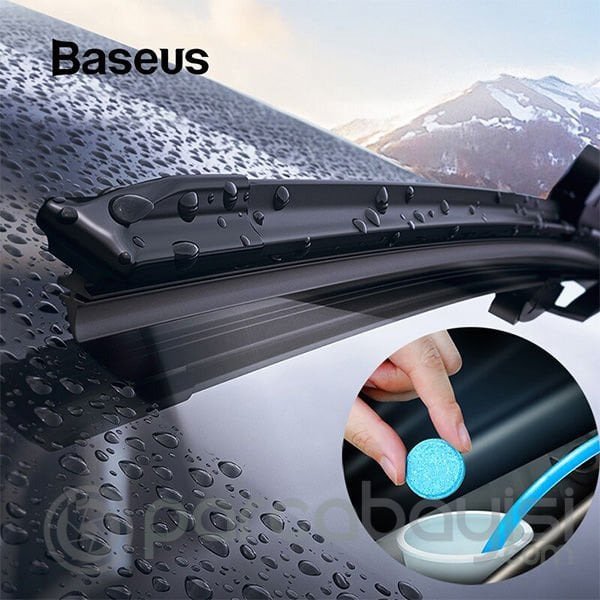 Baseus Auto Glass Cleaner 12 Adet Araç Katı Cam Silecek Tableti