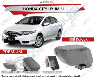 Honda City Uyumlu Gri Kolçak Kol Dayama Ultra Kaliteli