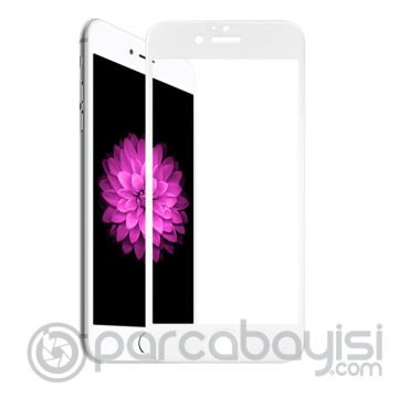 İPhone 6S-6 Plus Tempered 3D Full Kaplama Kırılmaz Cam Ekran Koruyucu