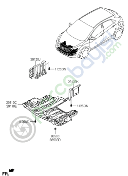 Kia Ceed Karter Muhafaza Bakaliti Orjinal | 29110A2200