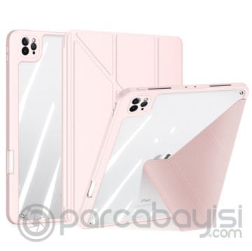 Dux Ducis iPad Pro 11 2022-2021-2020-2018 Kılıf Magi Series Kalem Tutuculu Uyku Modlu Kapaklı Kılıf