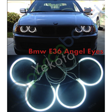 Bmw E36 Beyaz Angel Far Set