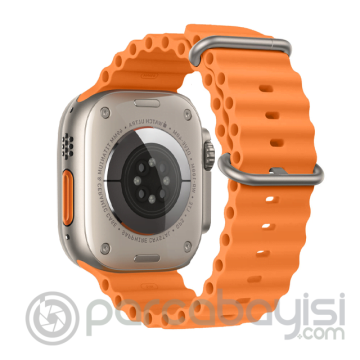 Ally Apple Watch 7-8 41mm 6-5-4 40mm Marine Silikon Kayış Kordon 3-2-1 38mm