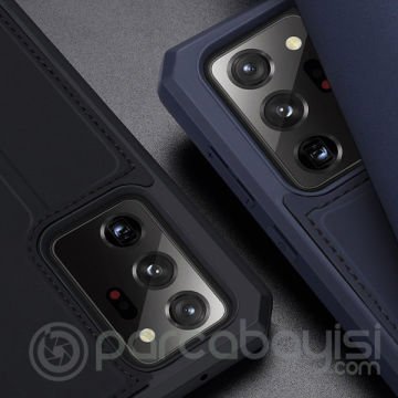 DUX DUCİS SM Galaxy Note 20 Ultra Kılıf Kapaklı Flip Cover Kılıf Skin Pro Series Kılıf