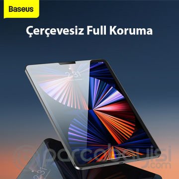 Baseus iPad 9.7 2018 - 2017 - Pro 9.7 - Air 2 - Air Tempered Cam Ekran Koruyucu