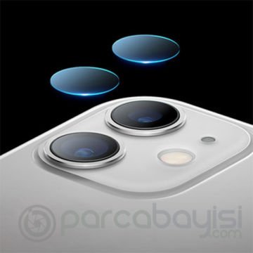 iPhone 11 (2019) Yüksek Çözünürlüklü Kamera Lens Koruma Camı