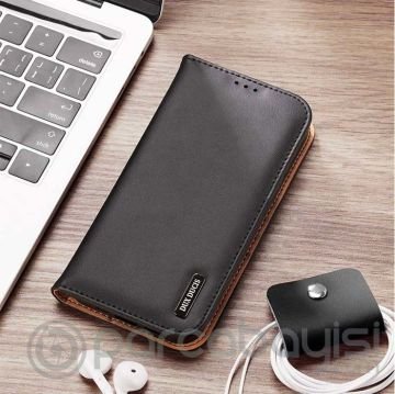 Dux Ducis iPhone 13 6.1 Kılıf Mıknatıslı Cüzdanlı Deri Kılıf Hivo Series