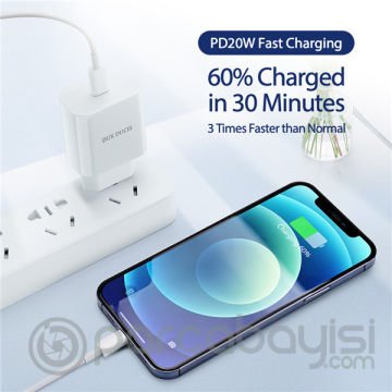 DUX DUCIS C50 PD 20W Hızlı Şarj Aleti 20W USB-C Güç Adaptörü