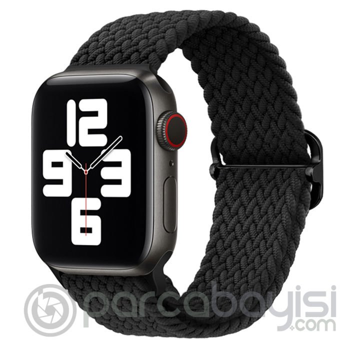 Ally Apple Watch 7-8 41mm 6-5-4 40mm Japon Tokalı Elastik Kayış Kordon 3-2-1 38mm