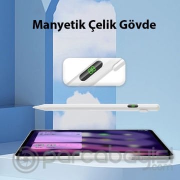 ALLY K-2268 Dijital Göstergeli Universal Kapasitif Stylus iPad Tablet Dokunmatik Kalem