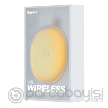 Baseus Jelly Qi Wireless Kablosuz 15W Hızlı Şarj İPhone 14-13 12-11