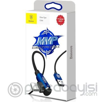 Baseus Mvp Elbow İPhone  Oyuncu Usb Kablo 1 Metre