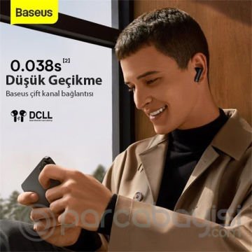 Baseus Bowie E9 Gürültü Önleyici Bluetooth 5.3 Kablosuz Kulaklık