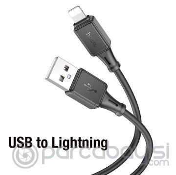 HOCO X101 USB to iPhone Lightning 2.4A Hızlı Şarj ve Data Kablosu