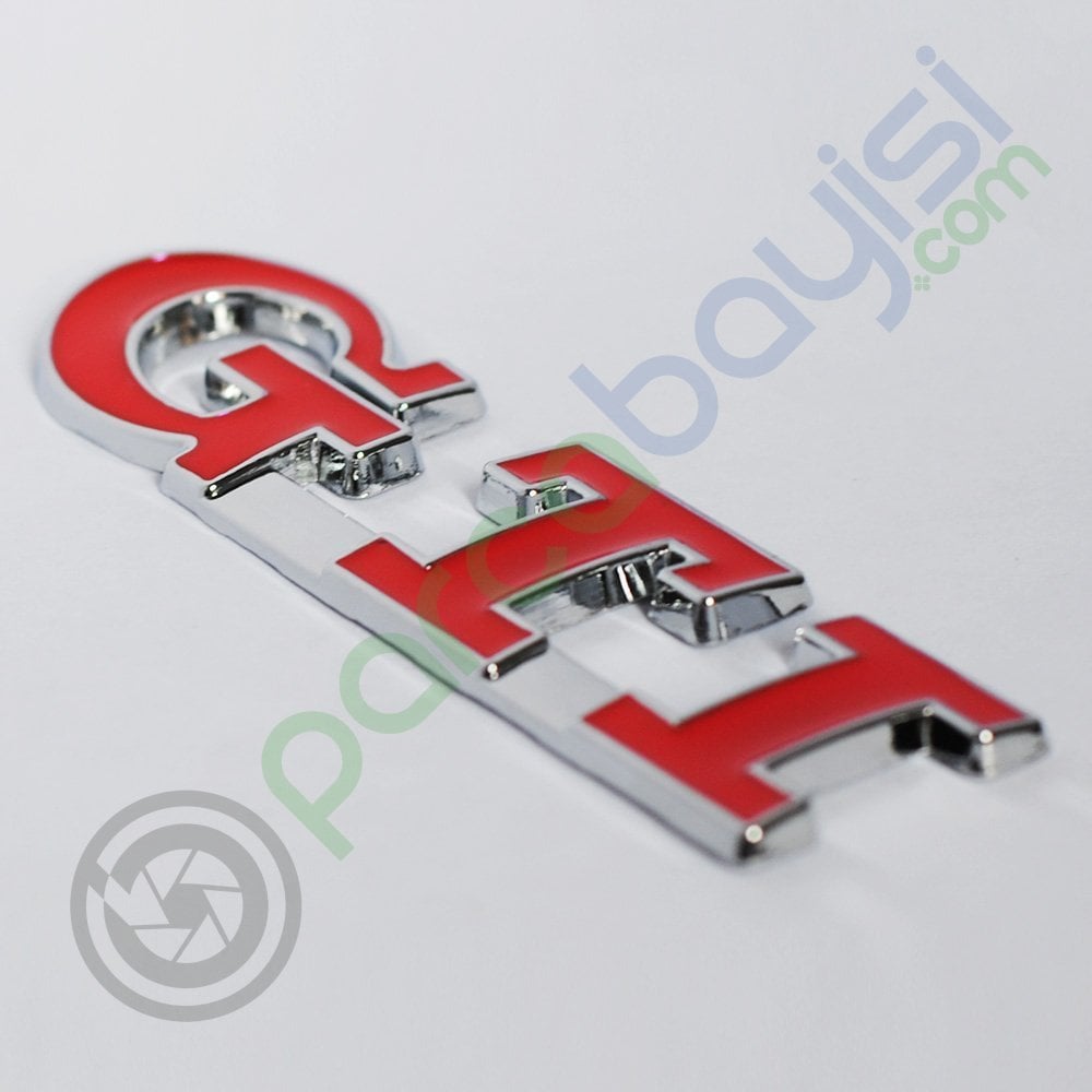 Gti 3D Metal Sticker Metal Logo Amblem