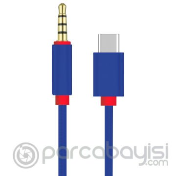 Ally Halat Usb Type-C Aux Muzik Kablo