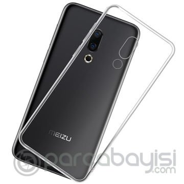 Meizu 16 Plus Kamera Korumalı Ultra Koruma Silikon Kılıf