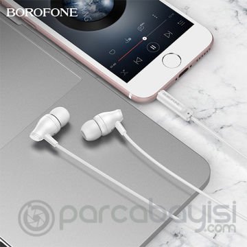 Borofone BM61 Kulak içi Stereo  3.5mm Jack Universal Kulaklık