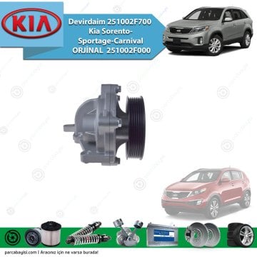 Kia Sorento-Sportage-Carnival Devirdaim Orjinal | 251002F700