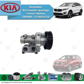 Devirdaim Kia Sorento-Sportage-Carens-Optima Orjinal 251002G510