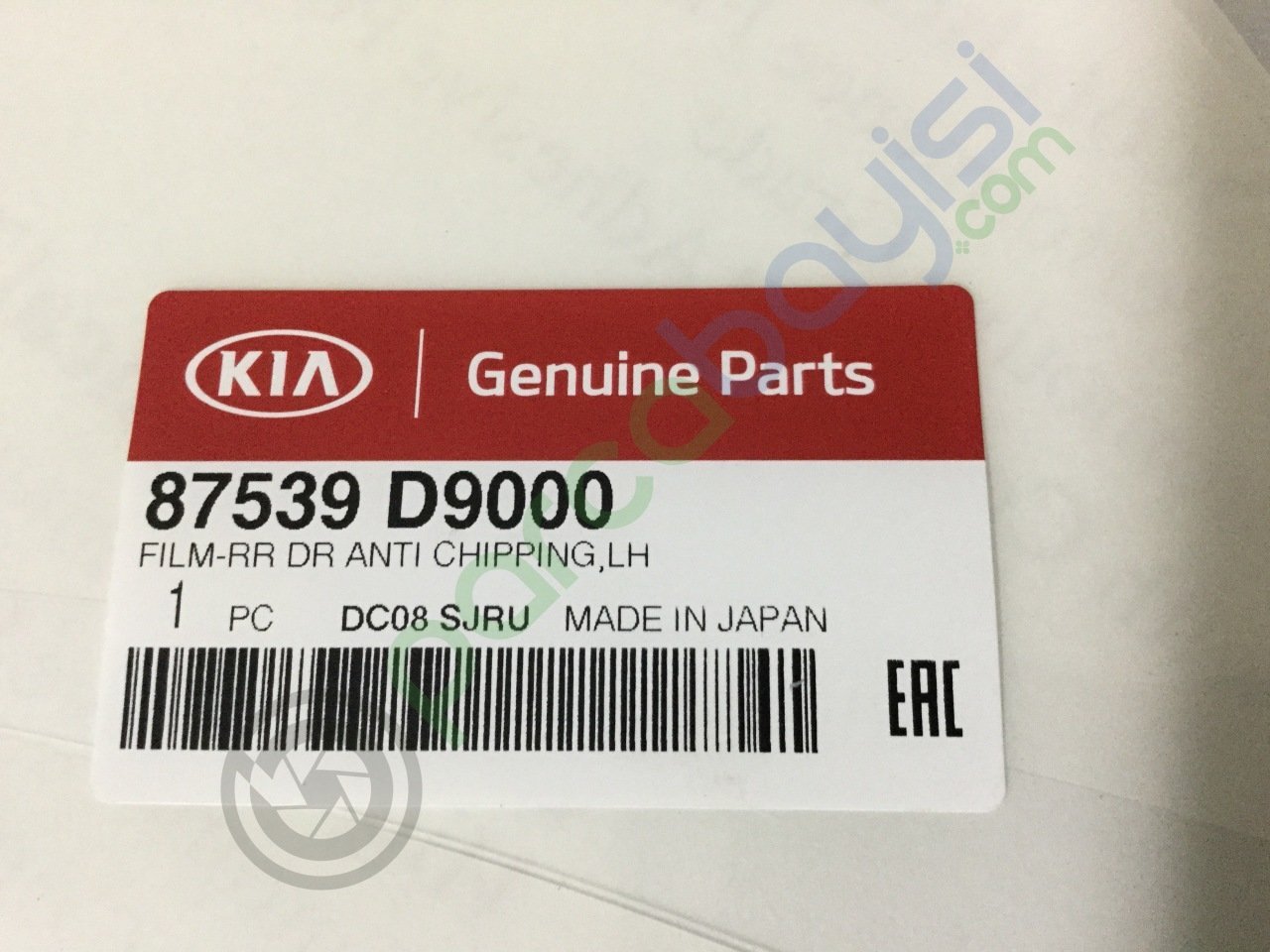 Kia Sportage Arka Kapı Sol Çıkartma Orjinal | 87539D9000