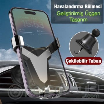 Ally L606C Araç İçi Havalandırma Telefon Tutucu