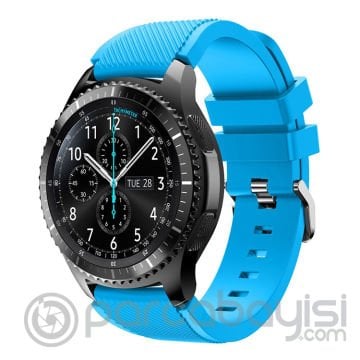 22MM Gear S3 Watch 4 -GT2 GT2E 46MM Kayış,Kordon Silikon Kayış Kordon