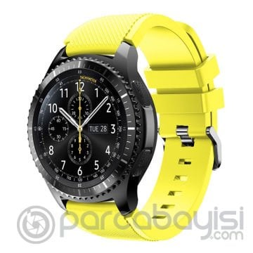 22MM Gear S3 Watch 4 -GT2 GT2E 46MM Kayış,Kordon Silikon Kayış Kordon