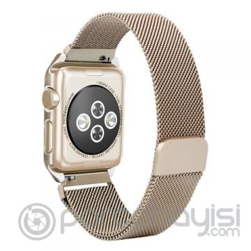 Ally Apple Watch 6-5-4 44mm Metal Kayış Milano Loop+metal Kılıf