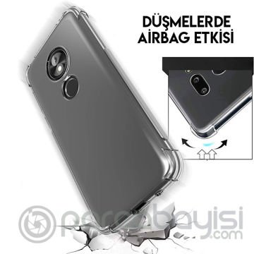 Motorola Moto G7 Anti-Drop Darbe Emici Silikon Kılıf