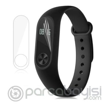 Mijobs Mi Band 2 Darbe Emici Ekran Koruyucu 2 Adet Set