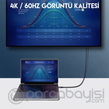 Baseus Cafule series Type-C PD3.1 Gen1 60W(20V-3A) 5Gbps Usb Şarj Kablasu 1metre
