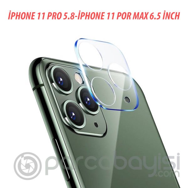 iPhone 11 Pro 11 Pro Max Full Tempered Kamera Koruyucu Kırılmaz Cam