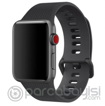 Ally Apple Watch 7-8 45mm 6-5-4 44mm Sport Soft Silikon Kayış Watchbelt 3-2-1 42mm