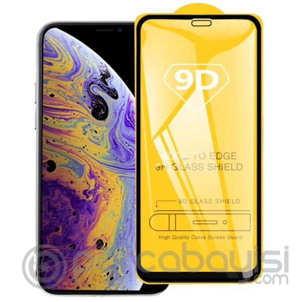 ALLY İPhone 11 Pro Max -XS Max 6.5 9D Full Glue Tempered Cam Ekran Koruyucu