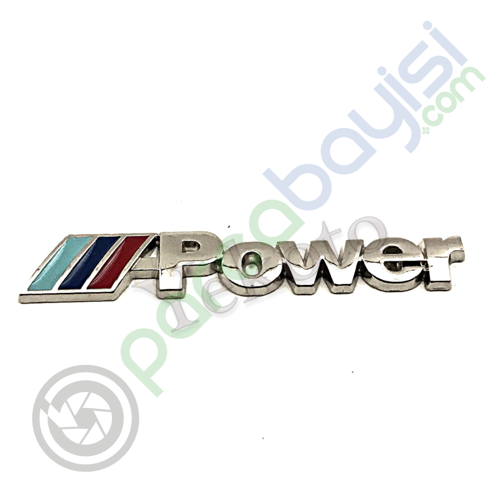 Mpower Metal Logo Amblem